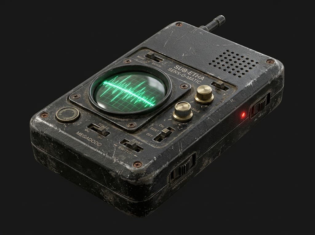 Sub-Etha Sens-O-Matic detecting hyperspace signals