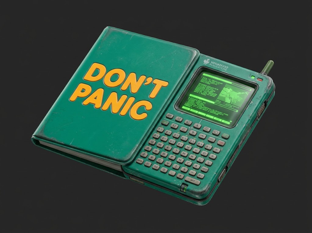 The Hitchhiker's Guide to the Galaxy cover