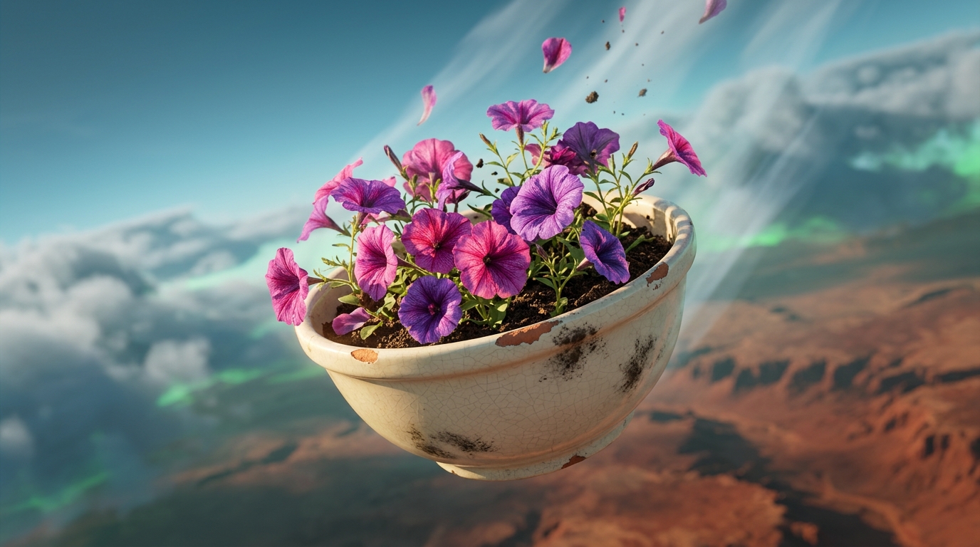 The Bowl of Petunias