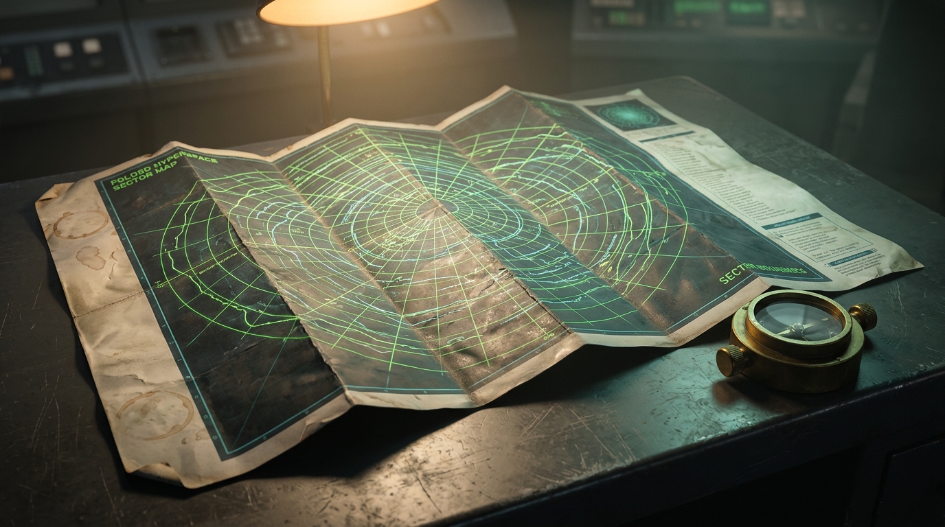 Folded Hyperspace Sector Map